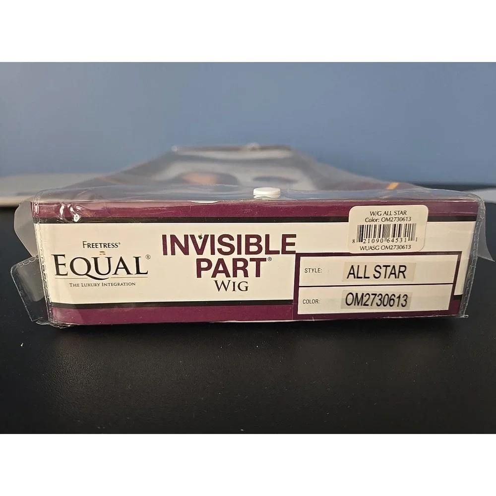 FREETRESS EQUAL SYNTHETIC INVISIBLE U‎ PART WIG - ALL STAR - COLOR OM2730613